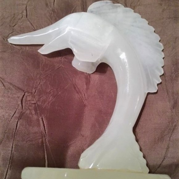 Onyx Tellez Swordfish Sculpture by Tecali Pueblo - Picture 11 of 11